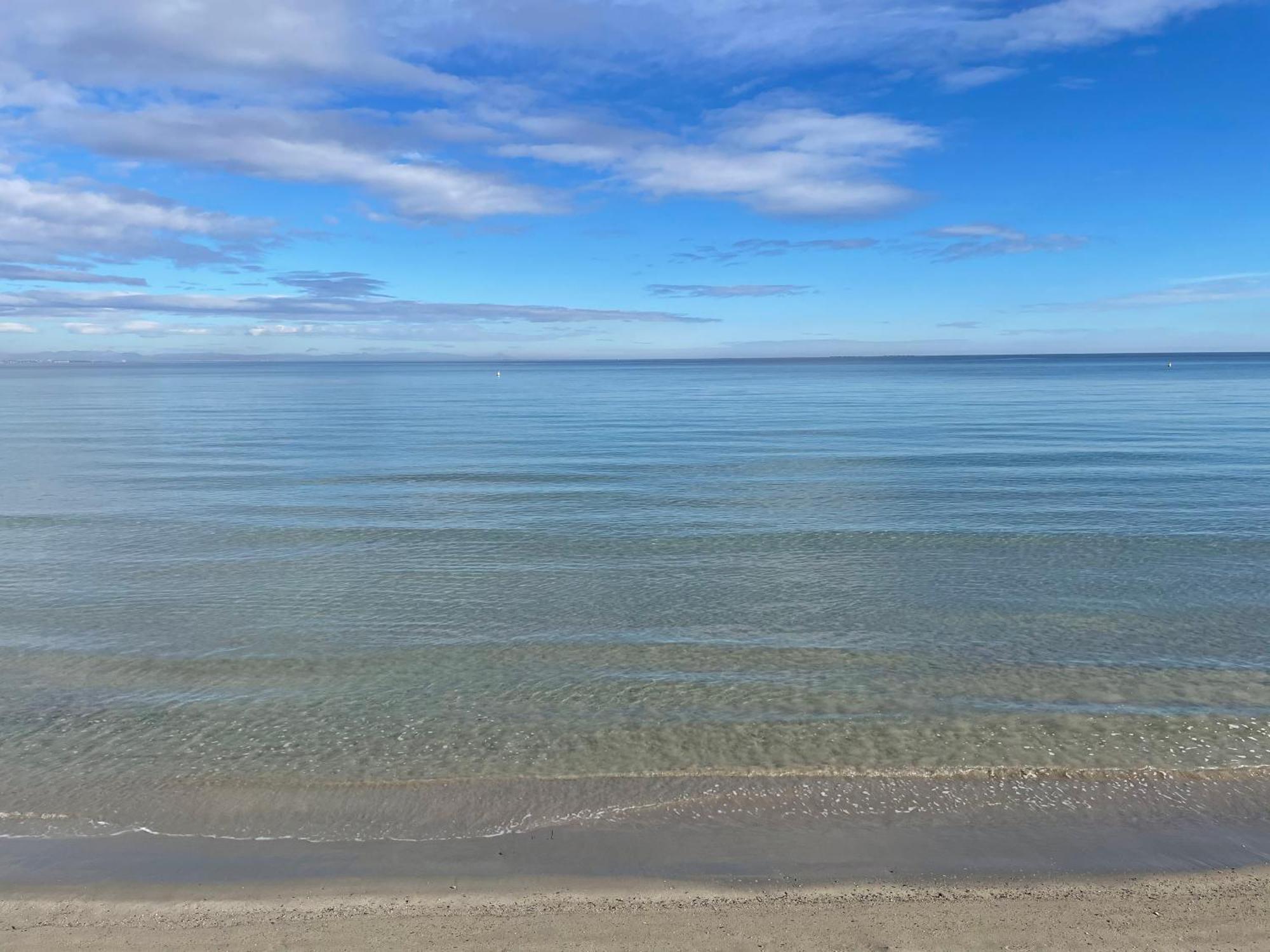 Apartamento En Primera Linea Con Vistas A La Playa Ensenada Del Esparto Del Residencial Vina Del Mar La Manga del Mar Menor Exterior foto